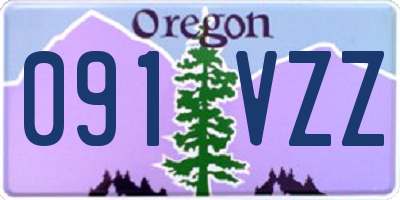 OR license plate 091VZZ