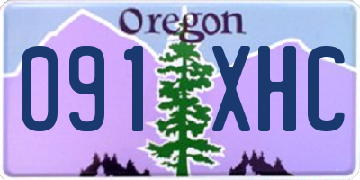 OR license plate 091XHC
