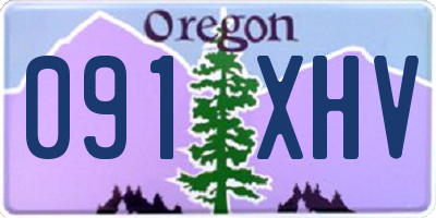 OR license plate 091XHV