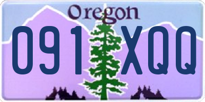OR license plate 091XQQ