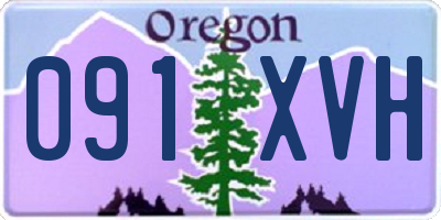 OR license plate 091XVH