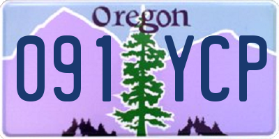 OR license plate 091YCP