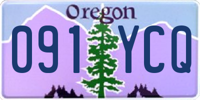 OR license plate 091YCQ