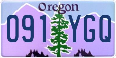 OR license plate 091YGQ