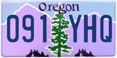OR license plate 091YHQ