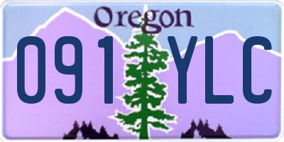 OR license plate 091YLC