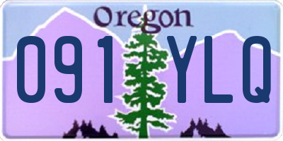 OR license plate 091YLQ