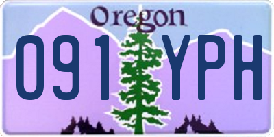 OR license plate 091YPH