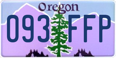 OR license plate 093FFP