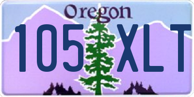 OR license plate 105XLT