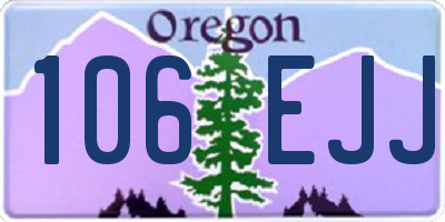 OR license plate 106EJJ