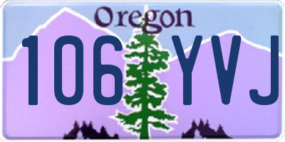 OR license plate 106YVJ