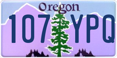 OR license plate 107YPQ