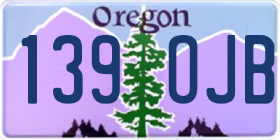 OR license plate 139OJB