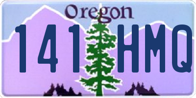 OR license plate 141HMQ