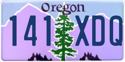 OR license plate 141XDQ