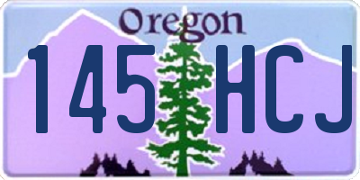 OR license plate 145HCJ