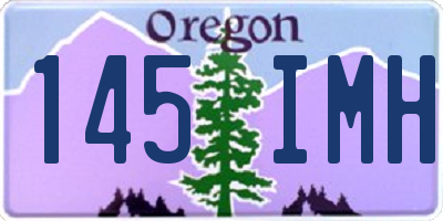 OR license plate 145IMH
