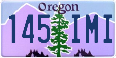 OR license plate 145IMI