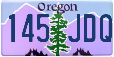 OR license plate 145JDQ