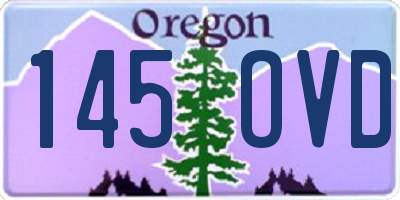 OR license plate 145OVD