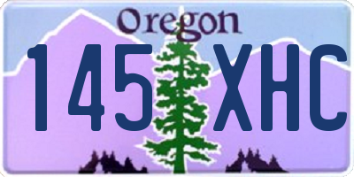 OR license plate 145XHC