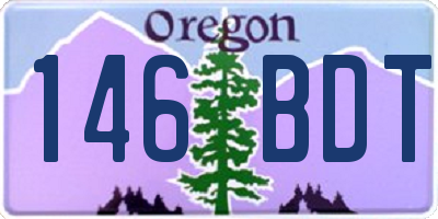 OR license plate 146BDT