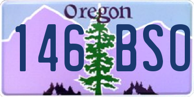 OR license plate 146BSO