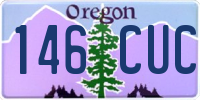 OR license plate 146CUC