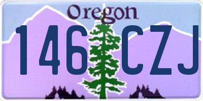 OR license plate 146CZJ