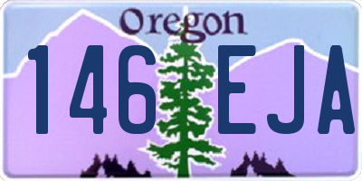 OR license plate 146EJA