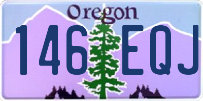 OR license plate 146EQJ