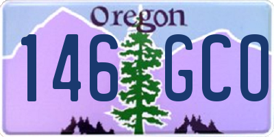 OR license plate 146GCO