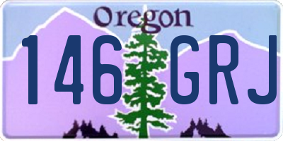 OR license plate 146GRJ