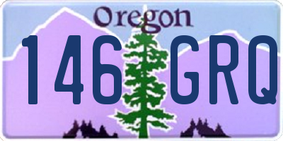 OR license plate 146GRQ