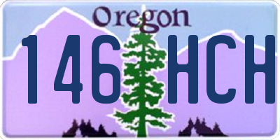 OR license plate 146HCH