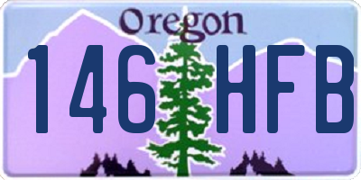 OR license plate 146HFB