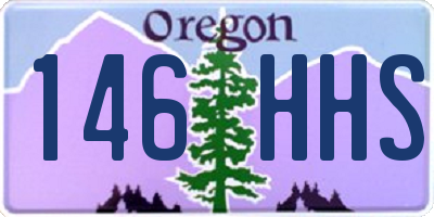 OR license plate 146HHS