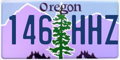 OR license plate 146HHZ