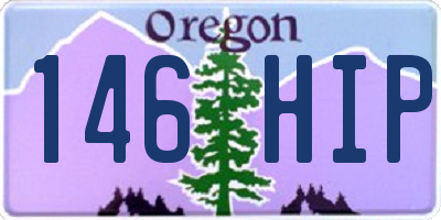 OR license plate 146HIP