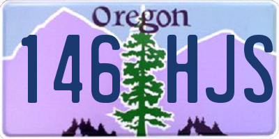 OR license plate 146HJS