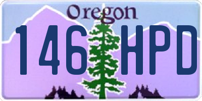 OR license plate 146HPD