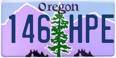 OR license plate 146HPE