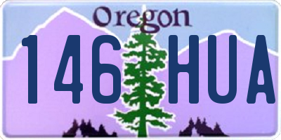 OR license plate 146HUA