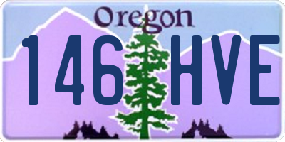 OR license plate 146HVE