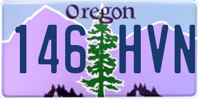 OR license plate 146HVN