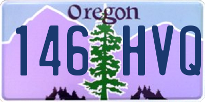 OR license plate 146HVQ