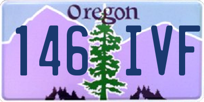 OR license plate 146IVF