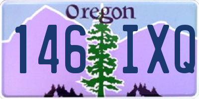 OR license plate 146IXQ
