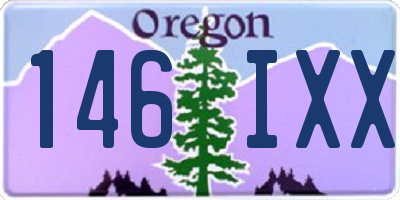 OR license plate 146IXX